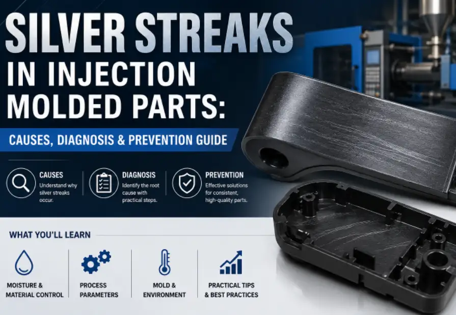 Silver Streaks in Injection Molded Parts